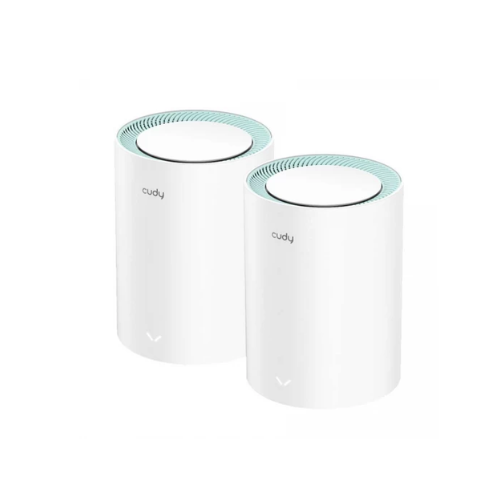 Cudy M1300 AC1200 Mbps Gigabit Dual-Band Mesh (2-Pack) Wi-Fi Router. 