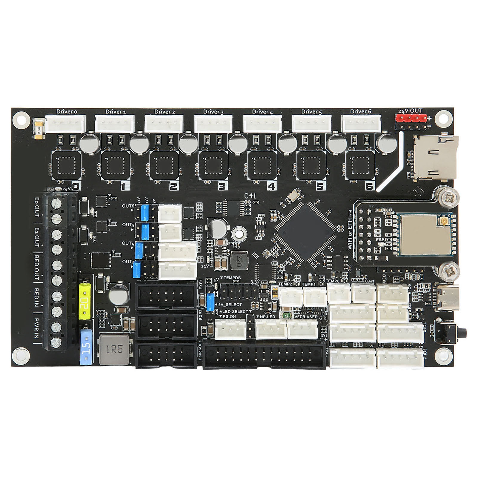 Printer Controller Board Kit for Voron BLV  Printer Duet 3 Mini 5 Wifi Upgrade Printer Controller Board