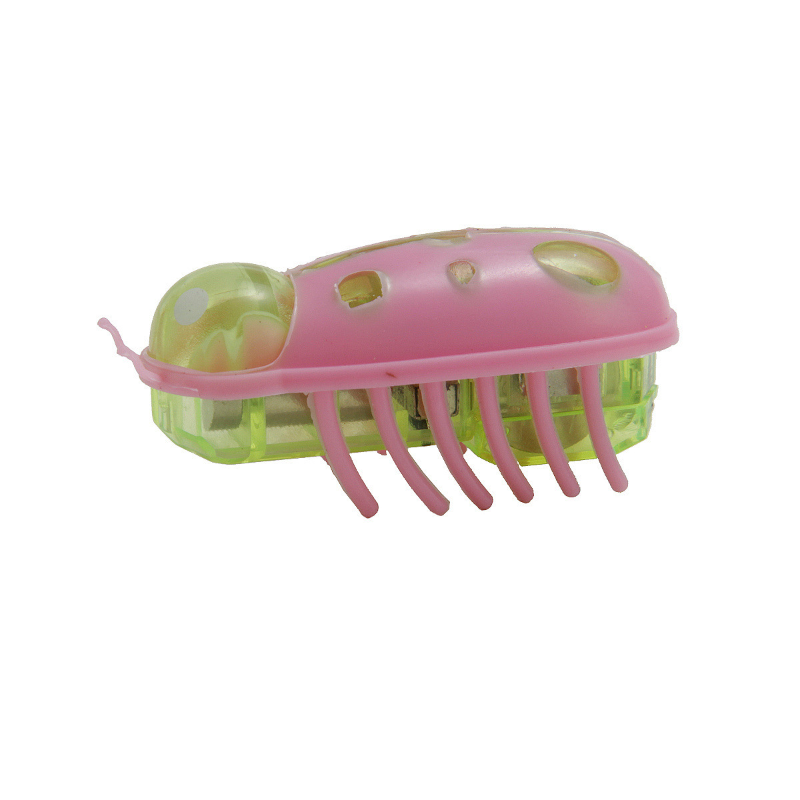 Funny Electric Bugs Cat Toy Automatic Escape Mini Robot Bug Vibration Insect Toys for Cats Battery Operated Cockroach Ladybug. 
