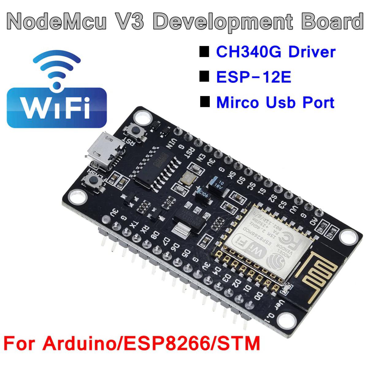 ESP8266 based Wireless module CH340 CH340G NodeMcu LoLin V3 V3 WIFI Internet of Things development board replace Arduino Uno R3 Arduino Mega