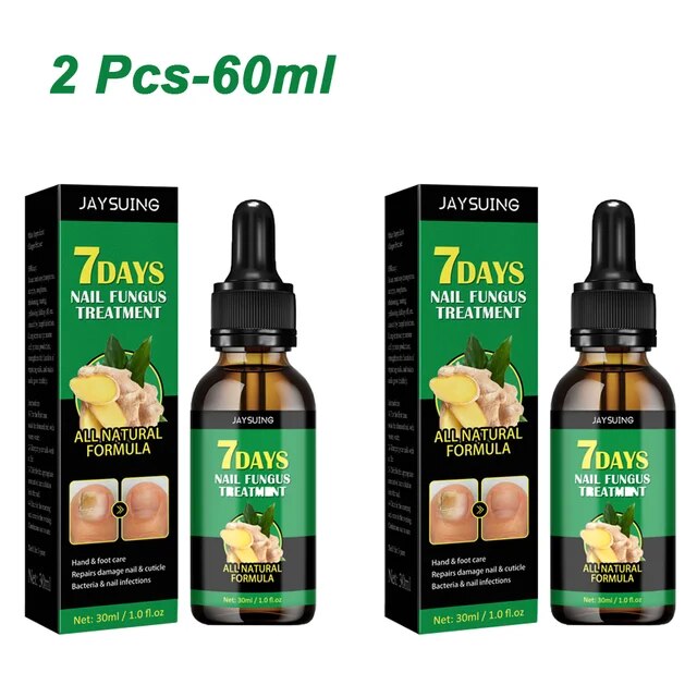 7DAYS Repair Nail Fungus Treatments Essence Foot Care Serum Toe Nails Fungal Removal Gel Anti-Infection Onychomycosis Care Tool. 
