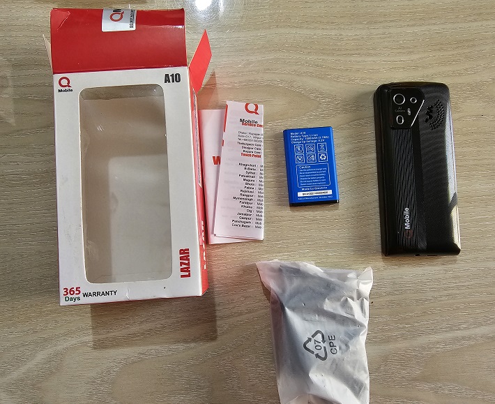 QMobile A10 Feature Phone. 