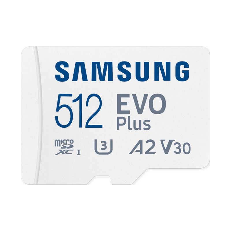 Samsung 512GB 256GB 128GB A2 V30 Memory Card EVO Plus Micro SD Card 64GB A1 V10 High Speed UHS-I Class10 TF Card For Camera. 