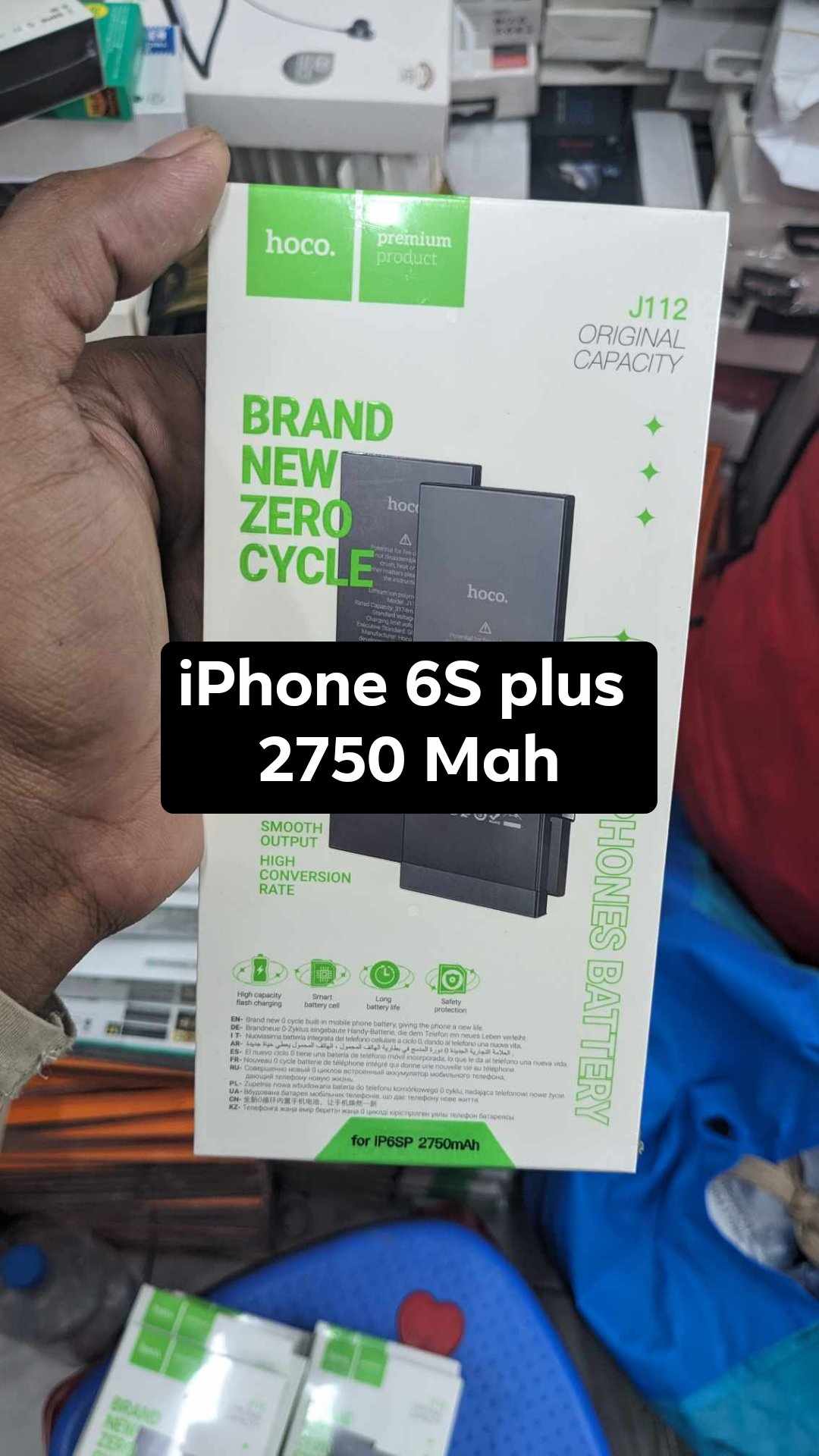 Hoco Battery For iPhone iP 6/6P/6s/6s P iP 7/7P/8/8P iP X/XR/XS/XS Max iP 11/11 Pro/11 Pro Max iP 12/12 mini/12 Pro/12 Pro Max iP 13/13 mini/13 Pro/13 Pro Max. 