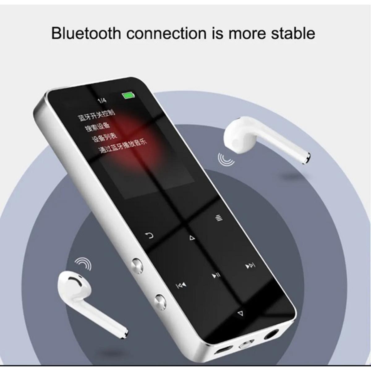 S08 MP3 MP4 Music Player 8GB Button Touch Bluetooth FM. 