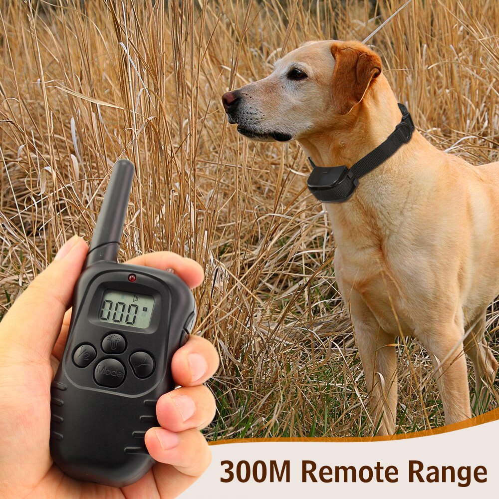Petrainer 998D-1 300 Meters Remote  Training Shock Collar With Vibration And Beep. 