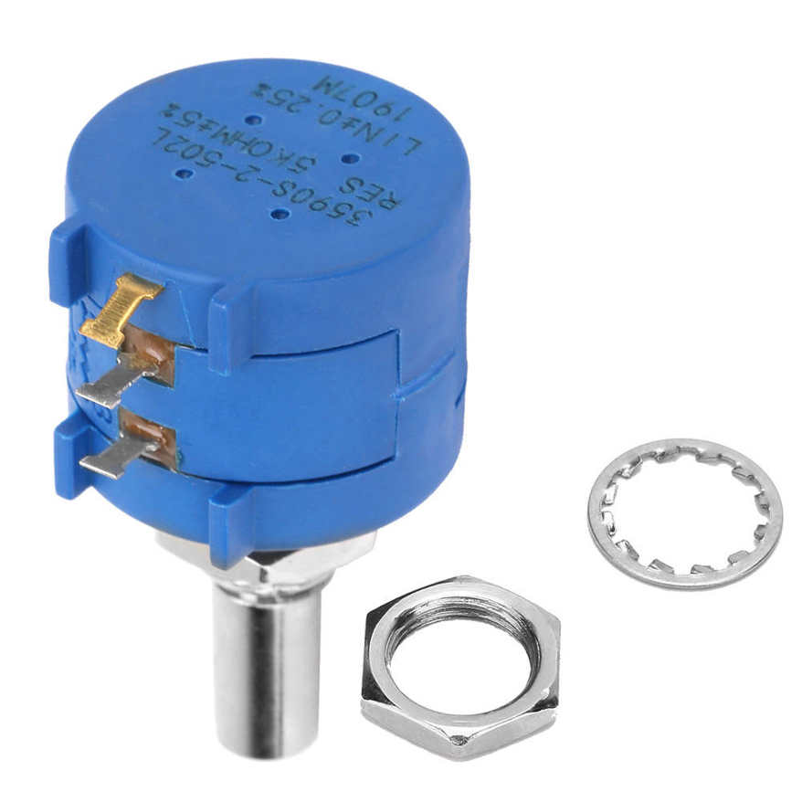 Potentiometer 3590S-2-502L 5K Ohm Adjustable Resistor Precision Multiturn. 
