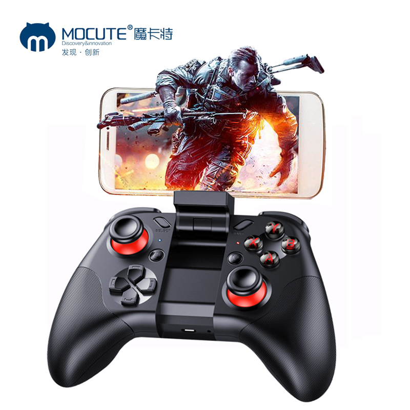 MOCUTE 054 Wireless Gamepad Bluetooth Game Controller Joystick For Android IOS Phones Mini Gamepads Tablet PC fot VR box Glasses