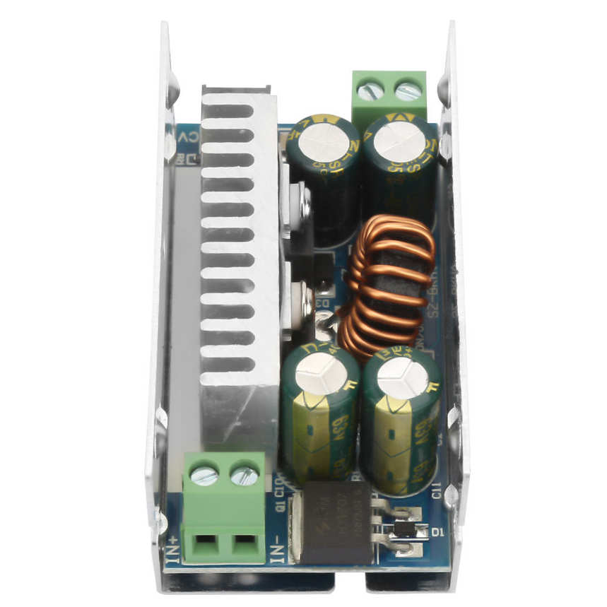 200W 15A DC-DC 8-60V to 1-35V Non-isolated Variable Buck Module + Aluminum. 
