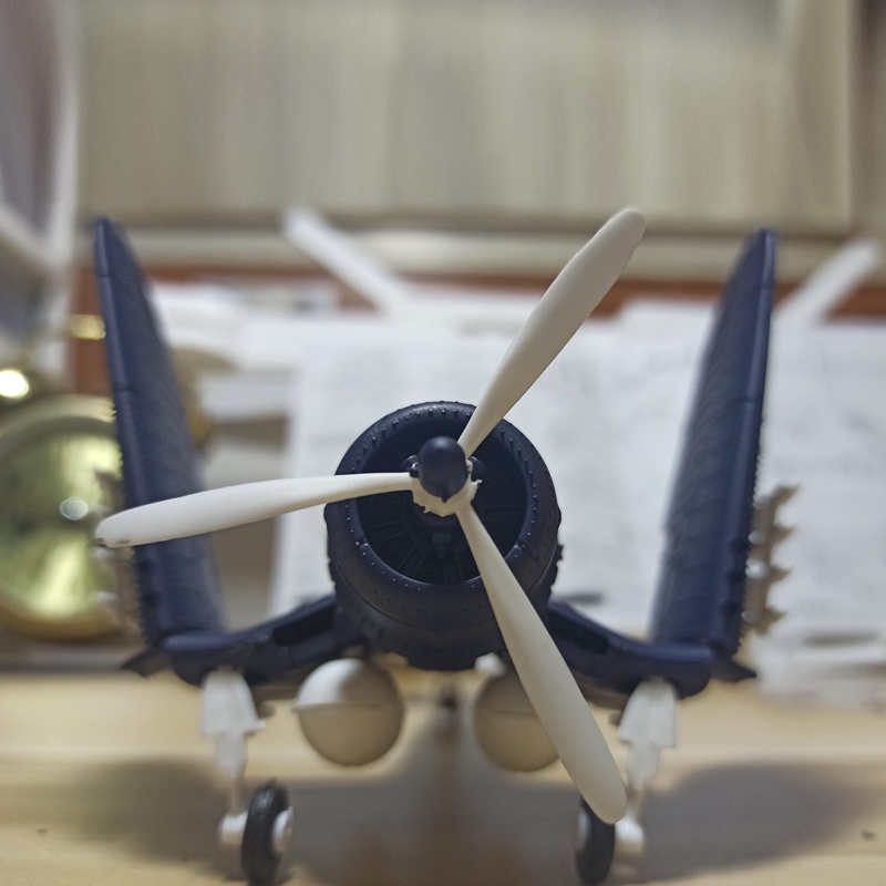 1/48 4D F4U Pirate Corsair Fighter Model Assemble Plane Model Airplane Aircraft Blocks Building Toys. 