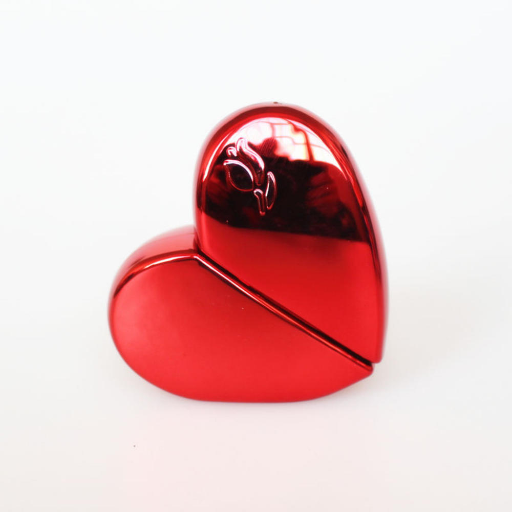 Small Glass Perfume Bottle Delicate 6 Colors Heart-shaped Spray Atomizer 25ml Sample Portable For Travel Daily Use Perfume. 