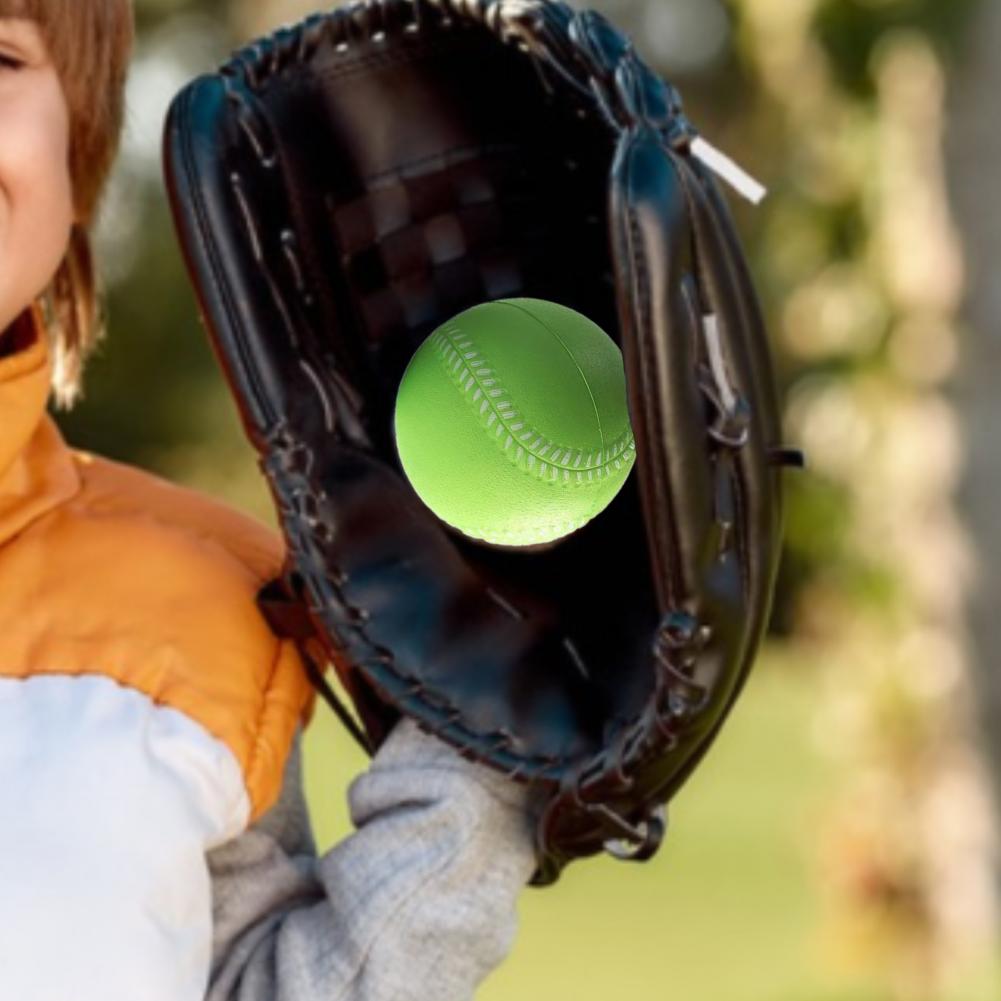 Small Softball High Elastic Compact Portable Children Toy Baseball No Deformation Simulation Softball for Workout. 