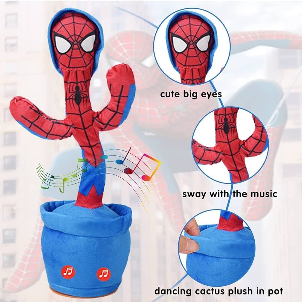 Dancing & Talking spider man (Rechargeable). 