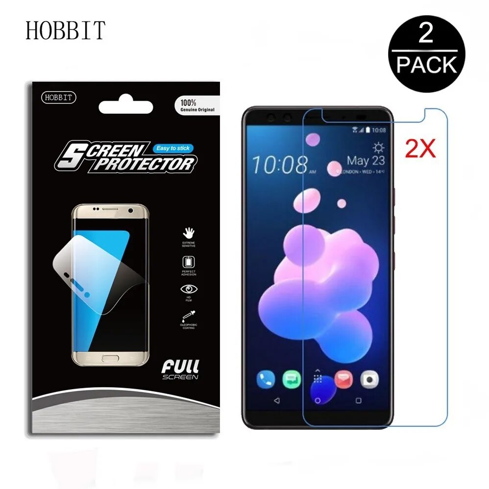 Order message mobile model +  For HTC U12 Life Exodus Desire 12 desire 12 Plus 5H Anti-shock Soft TPU Explosion-Proof Screen Protector Protection LCD film