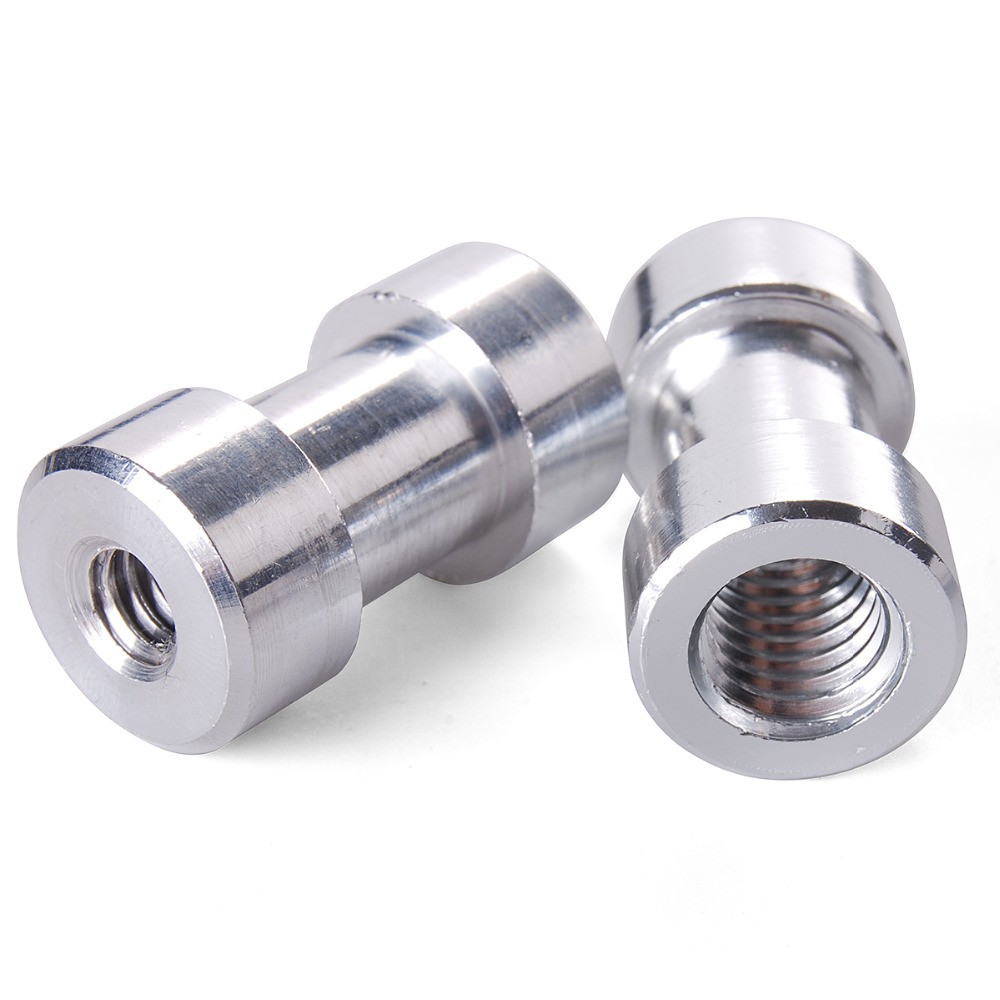 1/4" 3/8" Trfor iPod Mount Screw Convert Adapter Flash Light Stand Spigot LF600. 