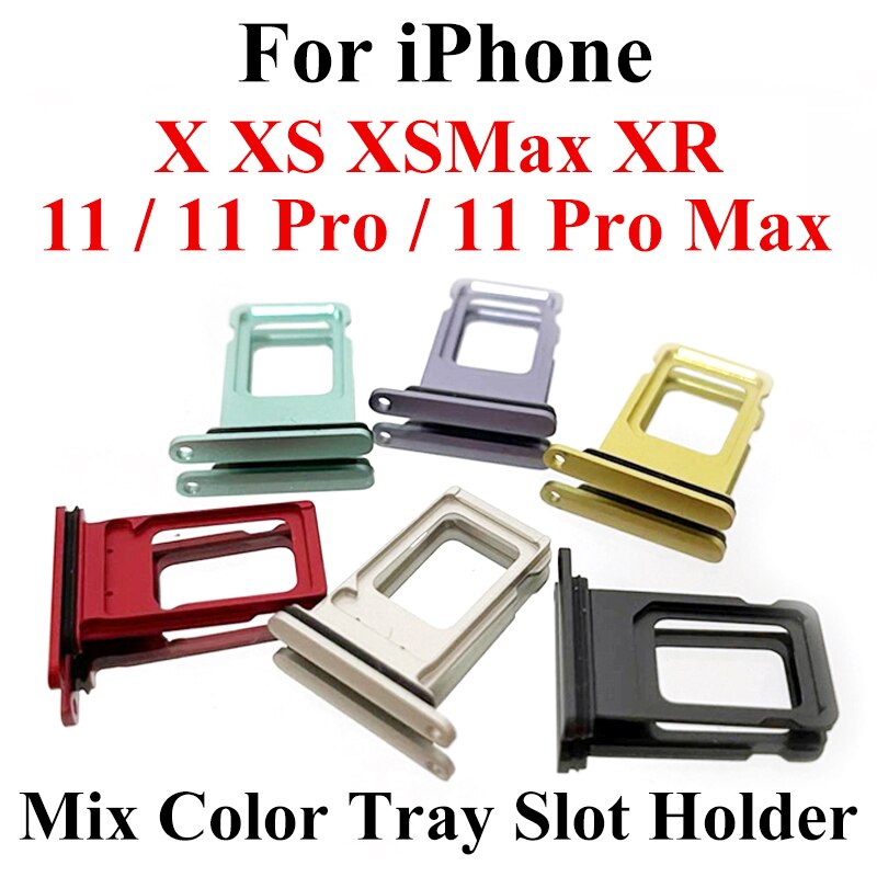 Dual Sim Card Reader Iphone Xs Max Slot Dual Sim Card Reader Sim