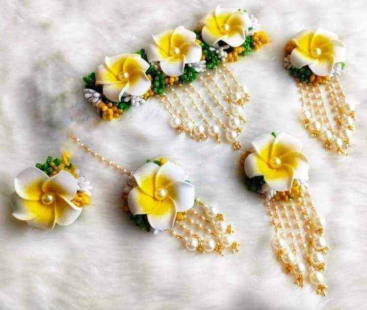 Floral Jewelery ( 1 Piece Ring Free)