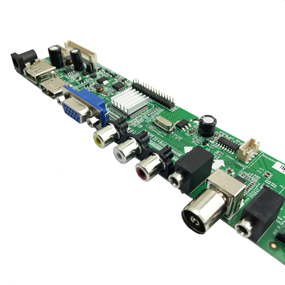 DS.D3663LUA.A81 DVB-T2 DVB-T DVB-C digital TV LCD/LED driver board 15-32 inch Universal LCD TV Controller Driver Board 3663. 