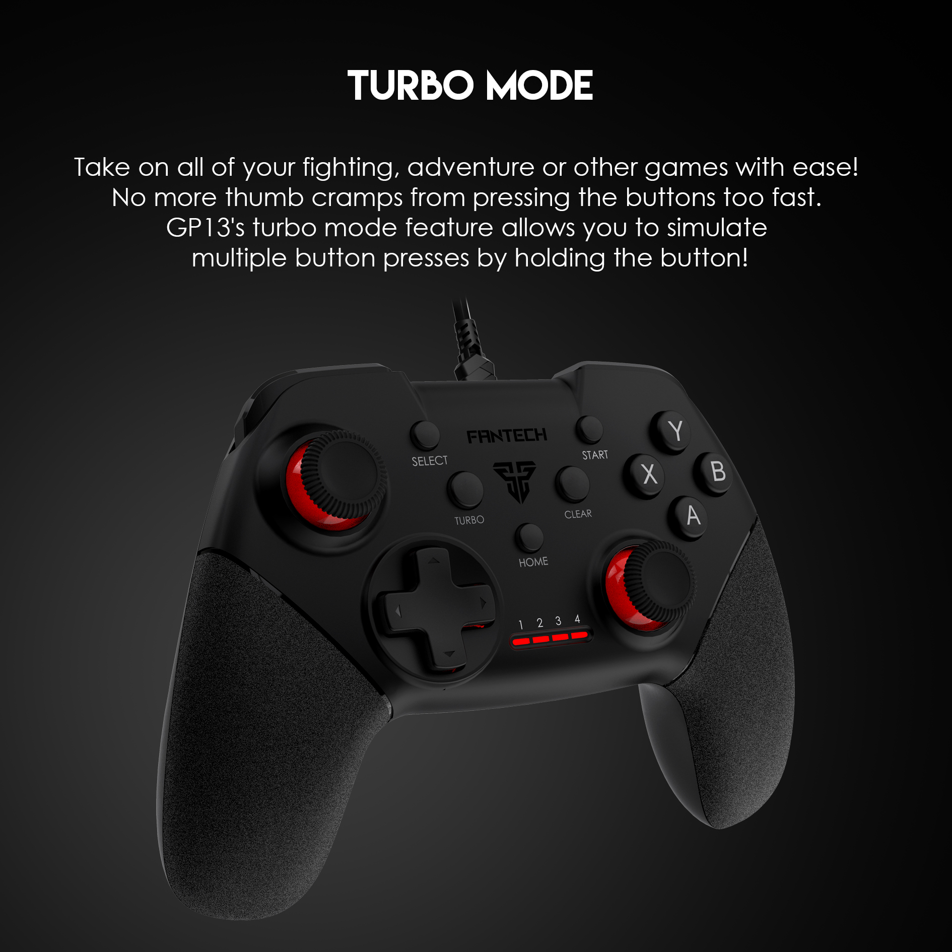 FANTECH GP13 SHOOTER-II Gamepad Wired PC Game Controller Joystick Dual Vibration Saturn for Windows PC PS3 Playstation Android Gamepad. 
