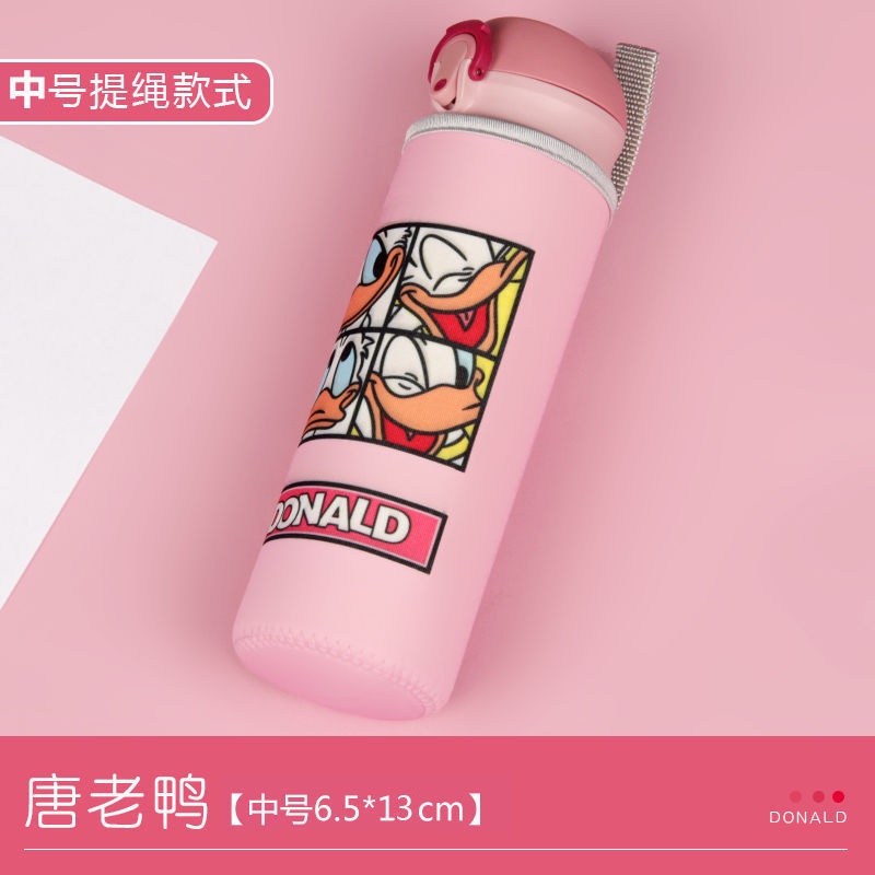 Water Bottle Bag with sling for Aquaflask / Hydroflask aquaflask Boot Protective Sleeve for Hydro Flask and Aquaflask Water Bottles hydro flask tumbler Cup cover cartoon portable thermal insulation. 