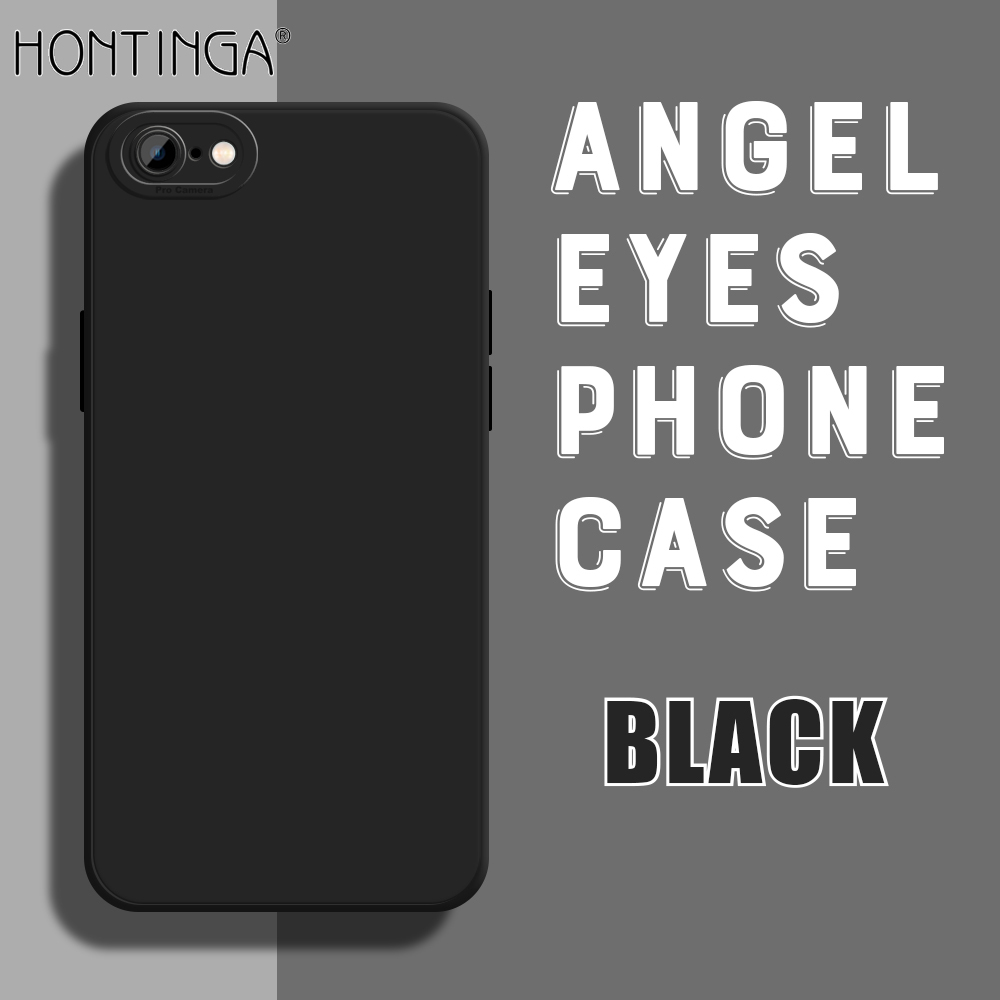 Hontinga for iPhone 6 Plus / 6S Plus Back Cover Simple Multicolor Fashion Case Camera Protection Soft Silicone TPU Phone Cases