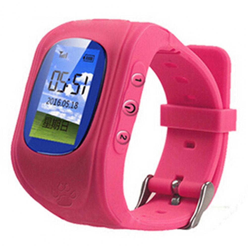Q50 Smart Watch Button Type Tough Silicone Multi Language Positioning Watch for Kids Best Gift Good Toughness Smart Watch. 