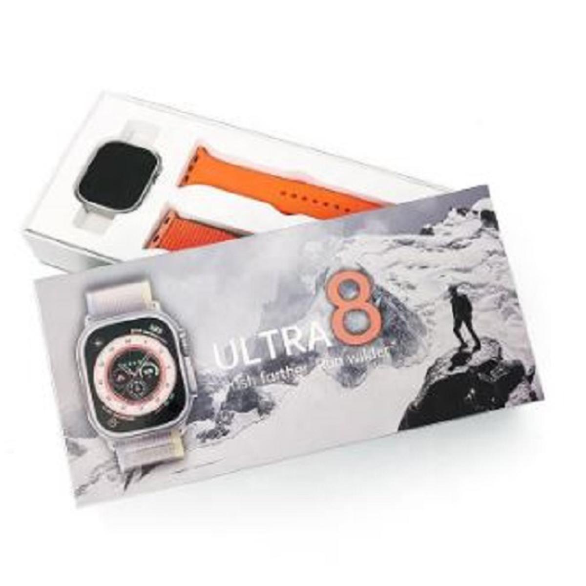 TW18 Ultra 8 Series 49MM NFC Supported Titanium Case Bluetooth Calling Smartwatch Best Smart Watch Clone, IP68 Waterproof 49mm Watch