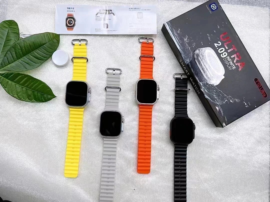 T10 Ultra 2.09 Smart Watch Original HD Screen, Bluetooth Call, Waterproof, Heart Rate & Sleep Monitor, Fitness Bracelet - Ultra Series for Android & iOS, T10 Ultra Smart Watch For Men And Women.. 