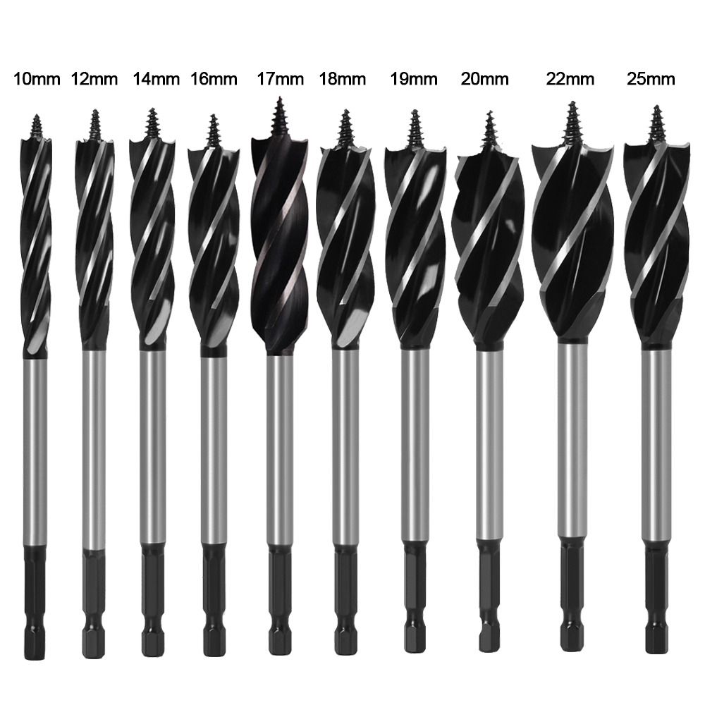 Multifunctional Wood Cutter Hole Opener Wood Milling Cutter Twist Drill Bit Woodworking Auger Drill Bit Wood Fast Cut. 
