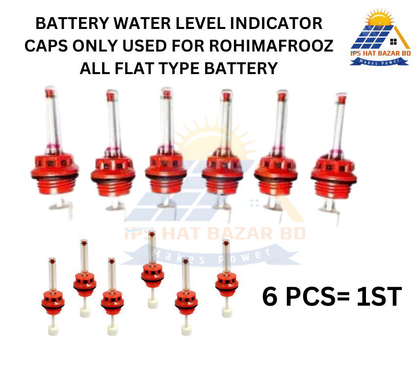Battery Water Level Indicator Caps only used For Rohimafrooz All Flat Type Battery