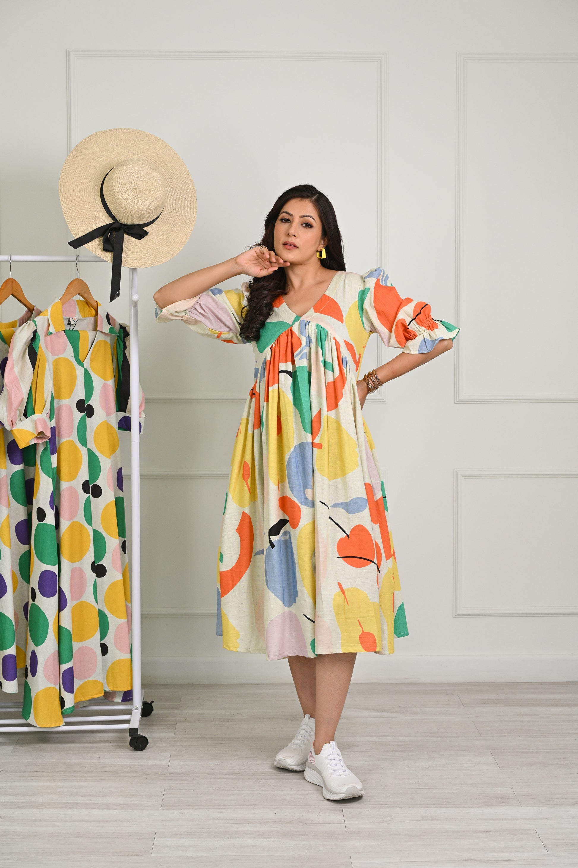 round dress design in bangladesh beautiful holud round dress design / /yellow dress design