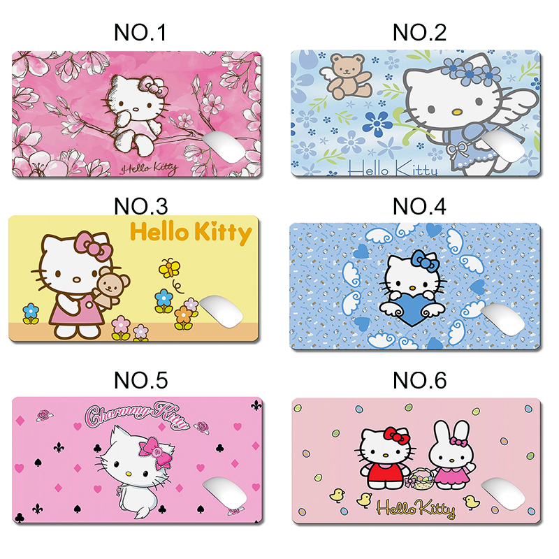 Gaming Mouse Pad Hello Kitty Mouse Pad Laptop Gaming Pad and Large Mouse Pad. 