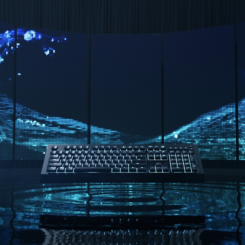 Razer Cynosa V2 Gaming Keyboard Wired Membrane Keyboard with Chroma RGB Lighting/Individually Backlit Keys/Spill-Resistant/Fully Programmable/Media Keys Compatible for Windows/Mac. 