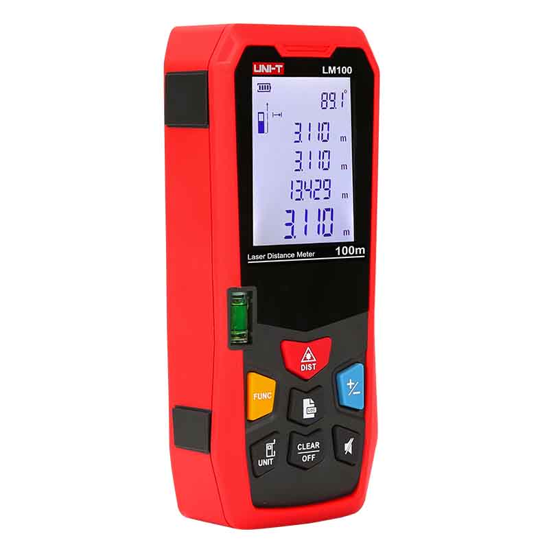 UNI-T LM100 Distance Meter 100M (328ft) LASER Measure - Kings Trading. 