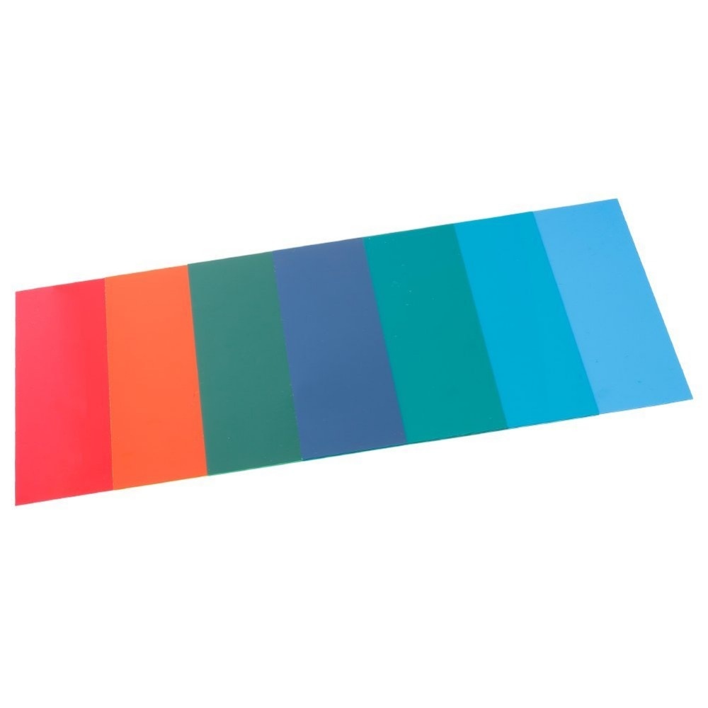 Neewer 12"x 12"/30 x 30cm Color Correction Gels Set 4-Color Gel Filter Film Gel Sheet for Video Light Studio Flash Strobe. 