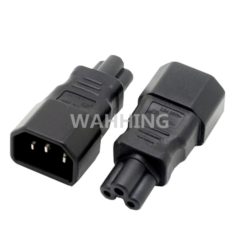 Universal Power Adapter IEC 320 C14 to C5 Adapter Converter C5 to C14 AC Power Plug Socket 3 Pin IEC320 C14 Connector HY1093. 