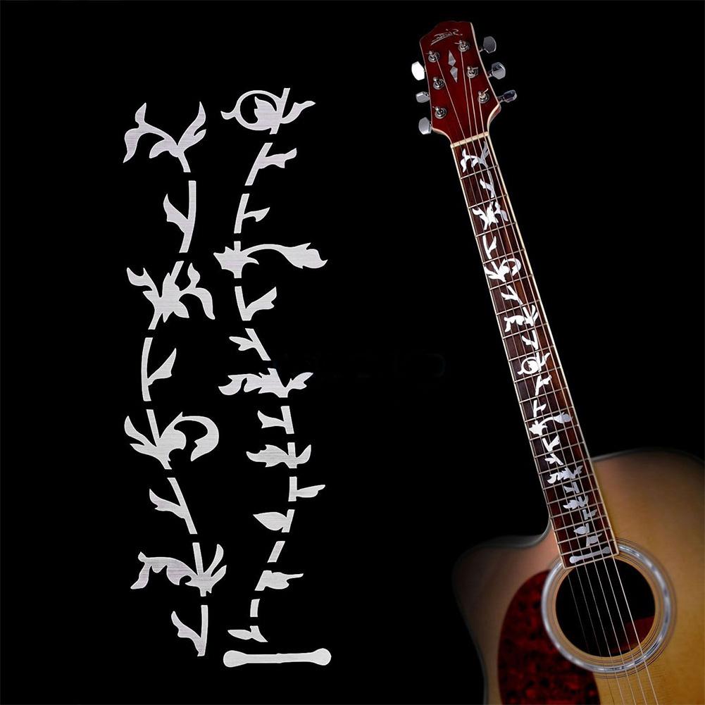 Electric Acoustic Guitar Stickers Inlay Decal Ultra Thin Fretboard Sticker for Guitar