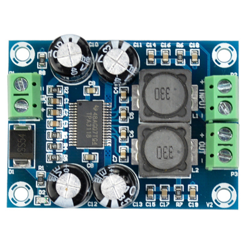 XY-SP5W 5128 Digital Amplifier Board Class D 5W Mono Audio Amplifier Module & XH-M311 Mini Digital Amplifier Board TPA3118 Audio Amplifier Board Audio Power Amplifier Module. 