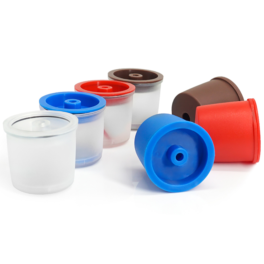 Plastic Espresso Filter Refillable Coffee Capsules Container for illy Machines. 