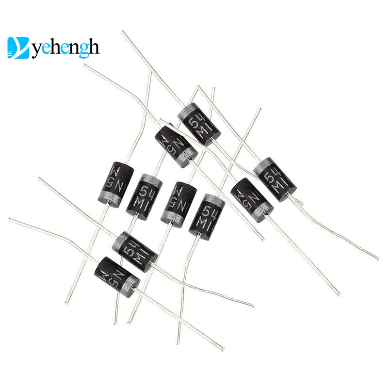 10Pcs- 1N5408 1N-5408 5408 1000V 3A General Purpose Rectifier Diode Silicon Junction Diodes DO-201AD Package Electronics Circuitry & Parts Diodes . 