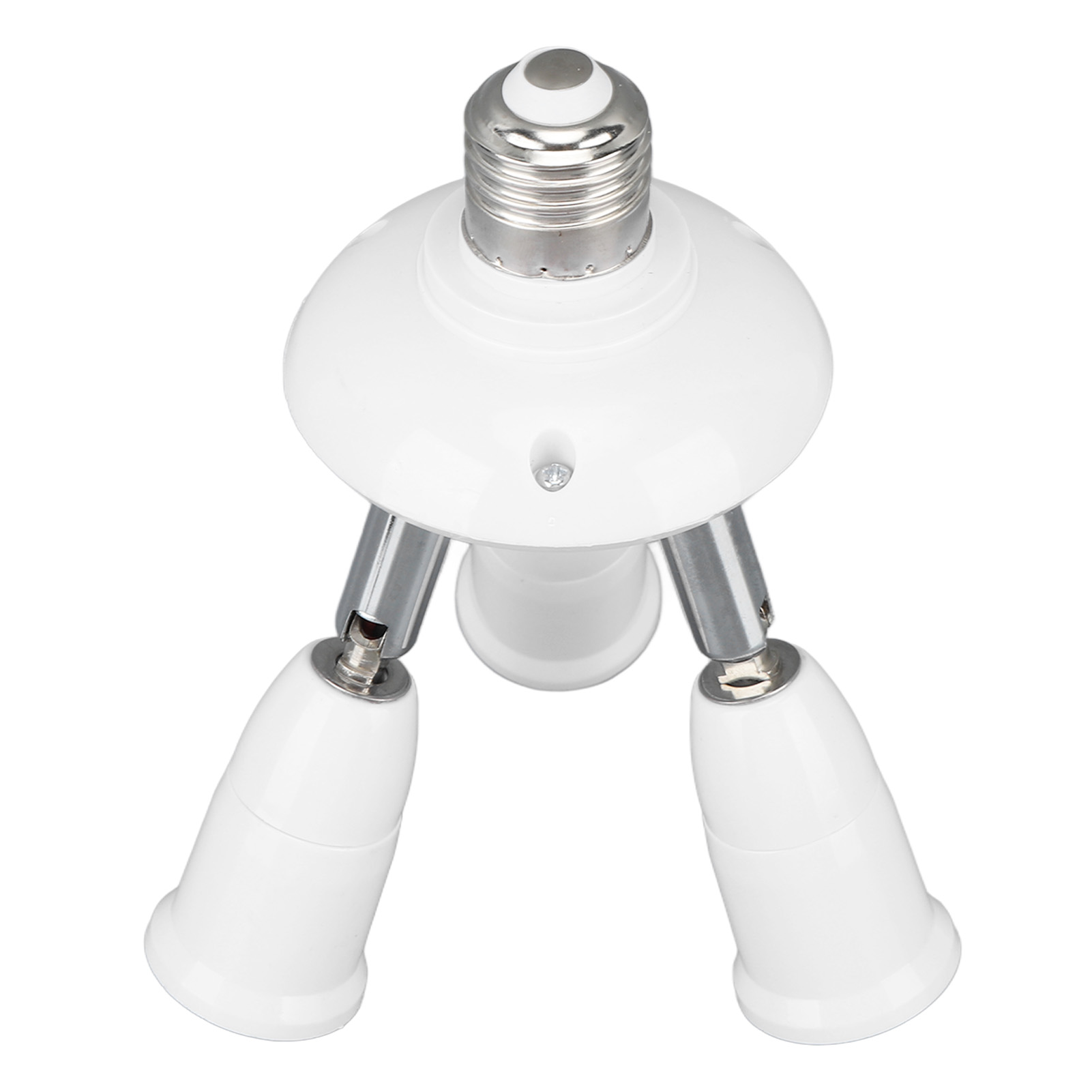 Light Socket Splitter Adapter E26 E27 Light Bulb Socket Adapter Splitter 180 Degree Bendable for Bedrooms. 