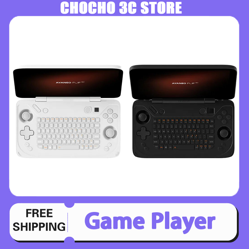 Ayaneo Flip Kb 7 7840u Handheld Game Console 1080p 120hz High Brush Ips High Screen Gaming Console Flip Screen At Full Angl