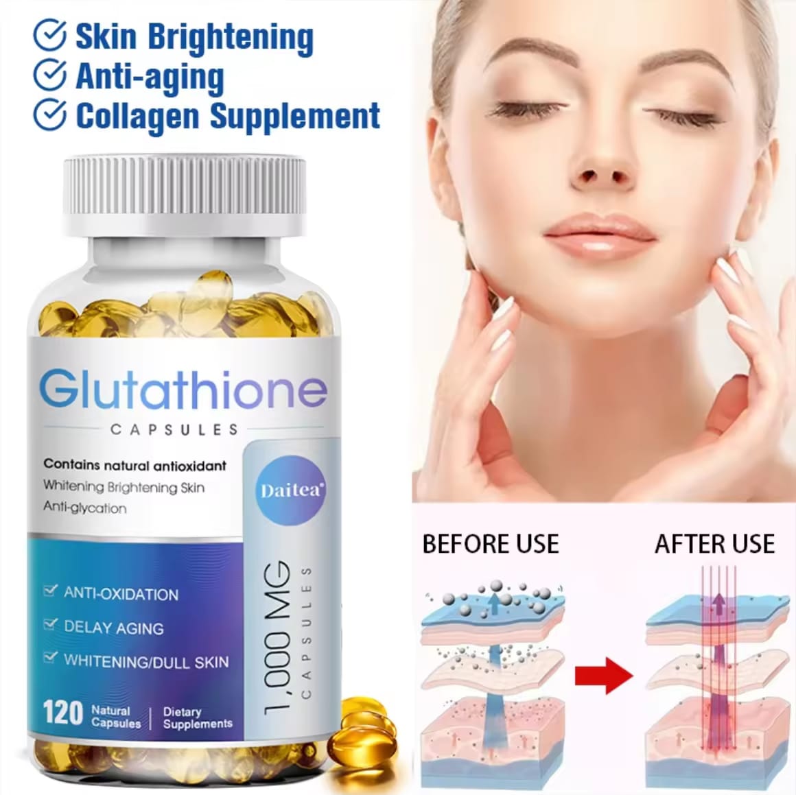 glutathione injection after and before Glutathione injection before and after photos. > Blog