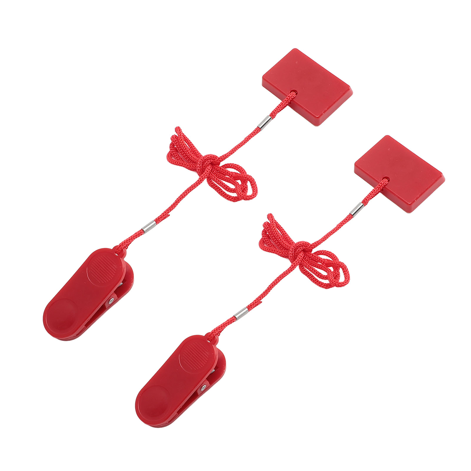 Treadmill Safety Key Easy To Install Universal Treadmill Key Replacement Red Lightweight Safe for Gym. 