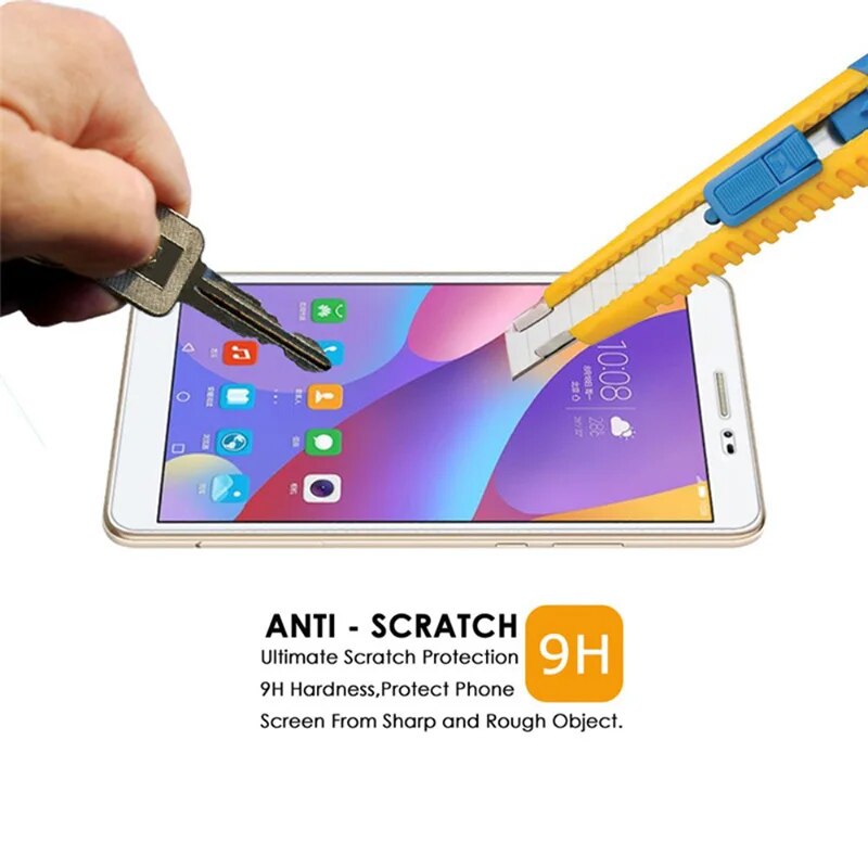 【3C VictoryEagle】9H Glass for Mediapad T2 8 Pro 8.0 Inch Tablet Screen Protector For Huawei JDN-W09 JDN-AL00 Glass Guard. 