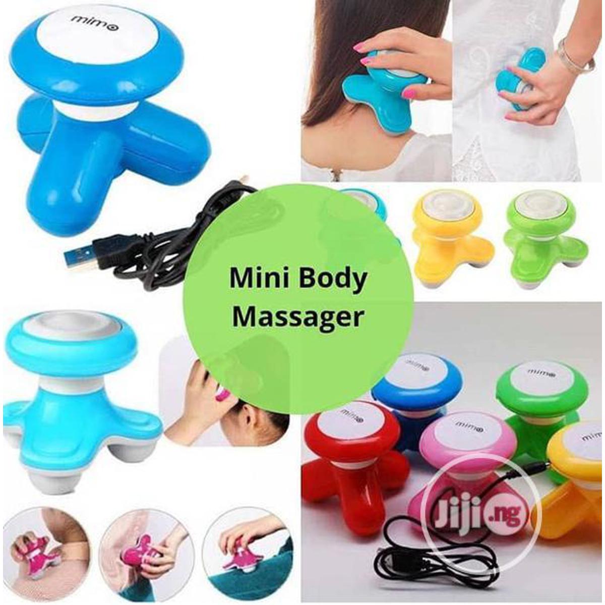 MIMO XY3199 Mini Electric Neck Head Hand Massager ( Random Color ). 