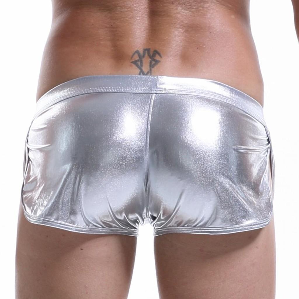 Stealth Mens Underwear Leather Big Bag Men's Underwear Boxer Men's Briefs  Briefs Underwear Sexy Men's I Heart Underwear Silver, Silver, XX-Large :  : Clothing, Shoes & Accessories