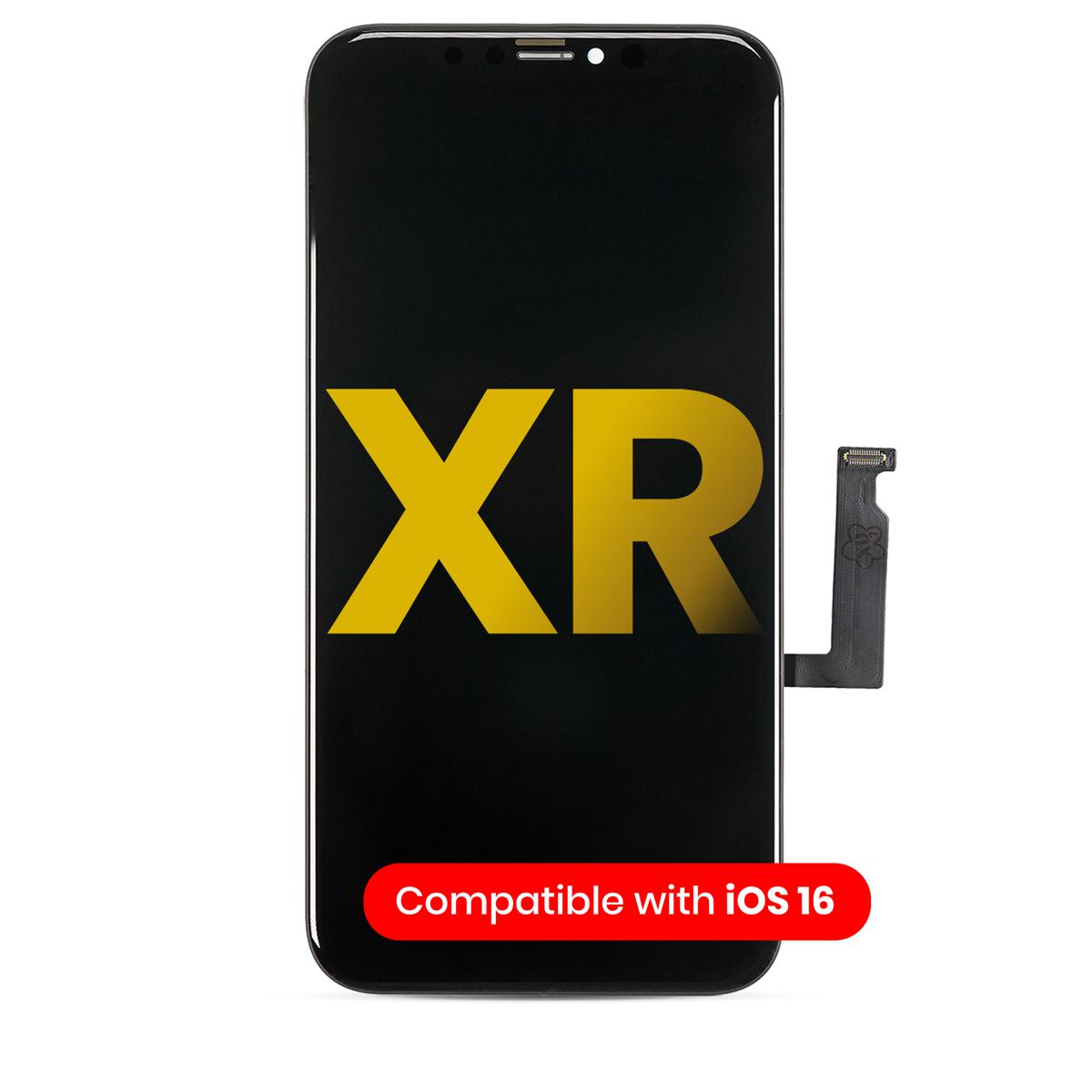 IPHONE XR (PREMIUM) LCD ASSEMBLY WITH STEEL PLATE PRE-INSTALLED COMPATIBLE