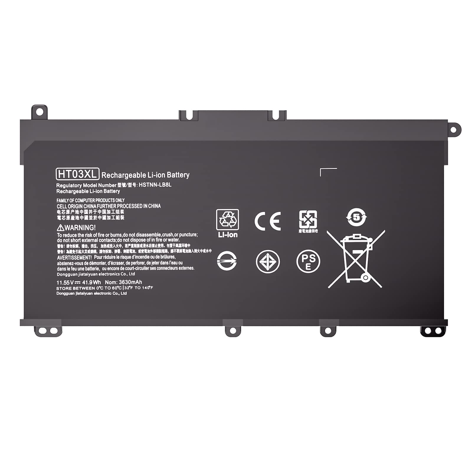 HP Pavilion 14-BF 14-BK 15-CC 15-CD 15-CK 17-AR 14-CE 14-CF 14-CK 14-MA 14Q-CS 14S-CF 14S-CR 15-CS 15-CU 15-CW X360-14-CD Series, PN: TF03XL HT03XL. 