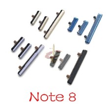 【YG Power ON OFF Volume Button For Samsung Galaxy Note 8 9 S8 S9 Plus. 